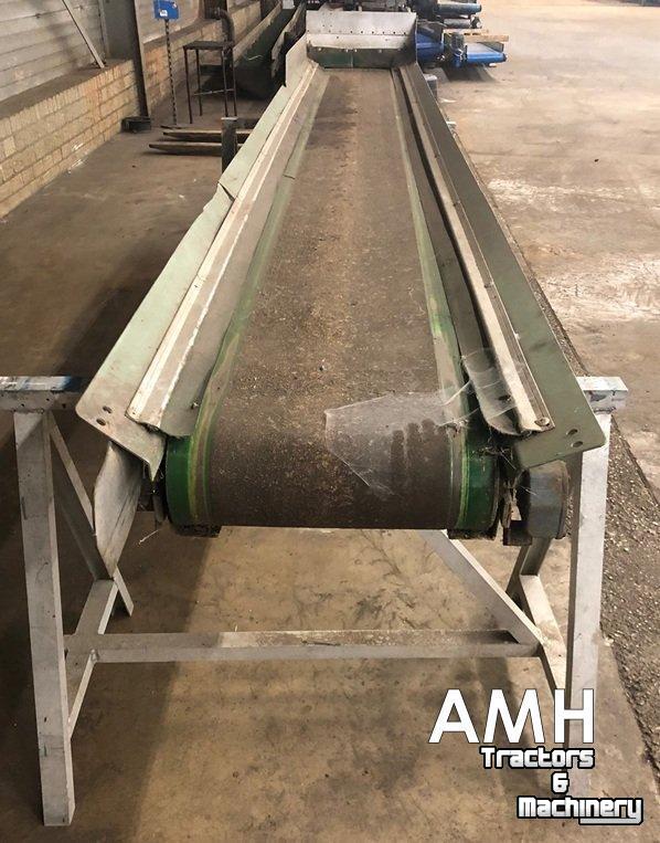 Convoyeur  4150X400 TRANSPORTBAND VLAKKE BAND FLAT BELT CONVEYOR BELT FLACHBAND FÖRDERBAND