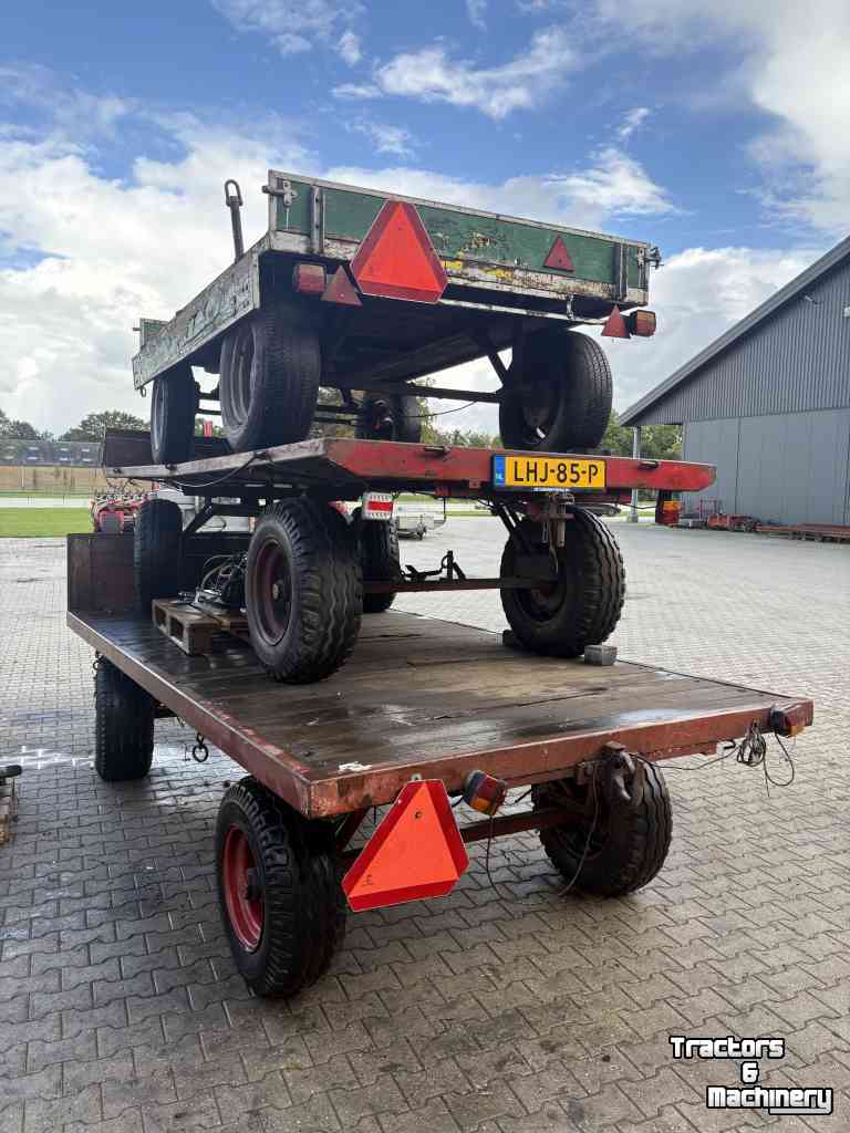 Remorque  Landbouw wagens 3 stuks met kenteken.