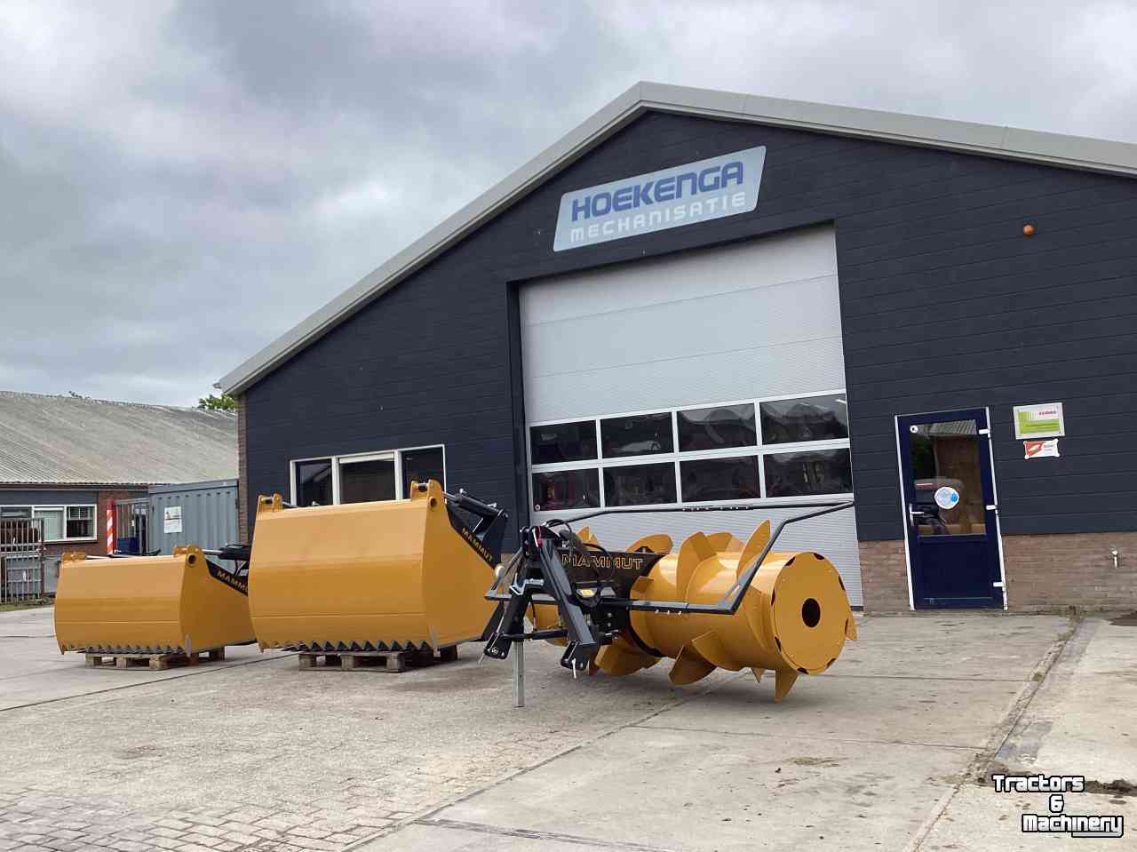 Coupe-blocs d'ensilage Mammut kuilhapper kuilverdeler