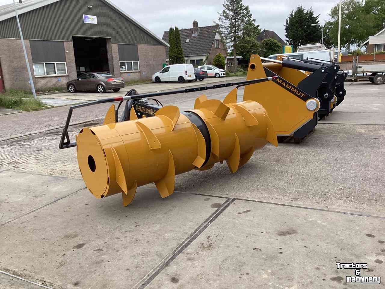 Coupe-blocs d'ensilage Mammut kuilhapper kuilverdeler