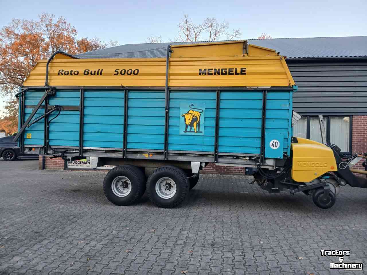Autochargeuse Mengele Rotobull 5000