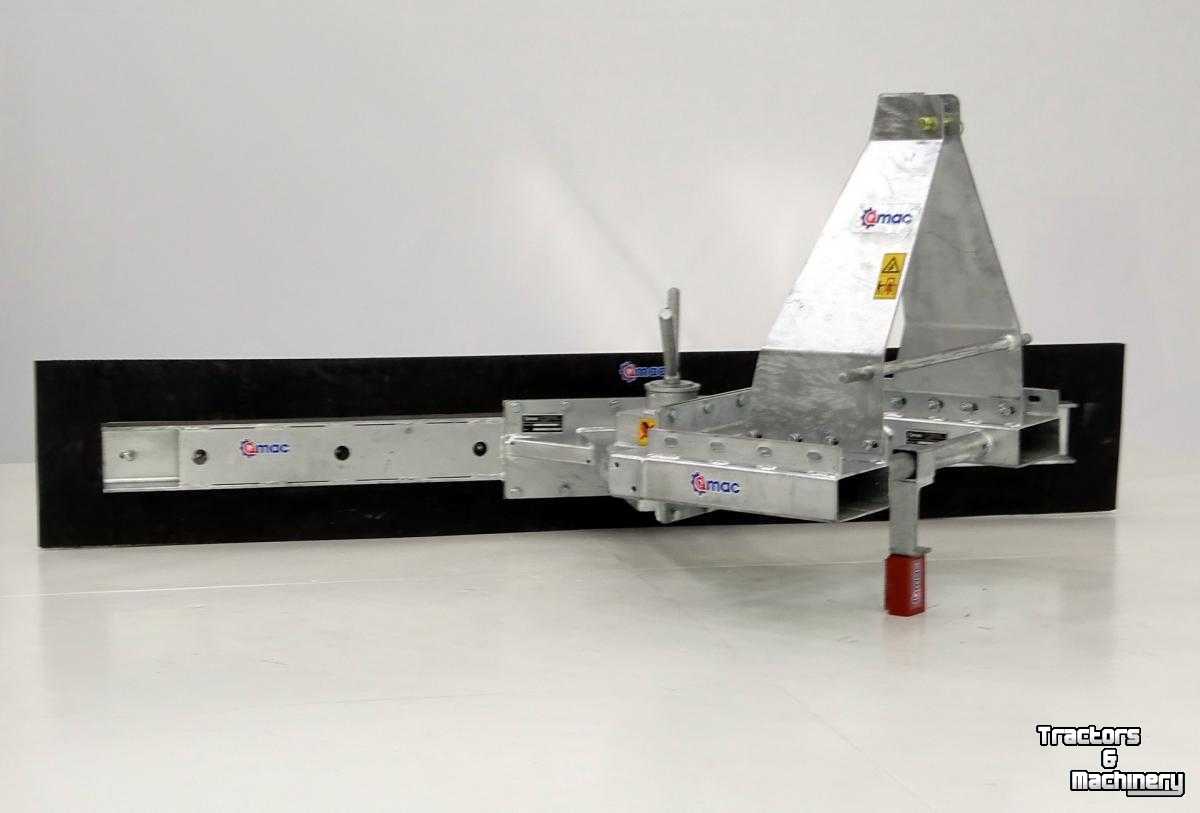 Autres matériel et accessoires de transport et industriels Qmac Modulo rubberschuif vloerschuif 180cm met lepelinsteek