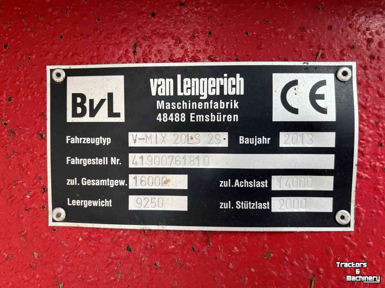 Mélangeuse Verticale BVL V-Mix 20 2S LS Plus Mengwagen