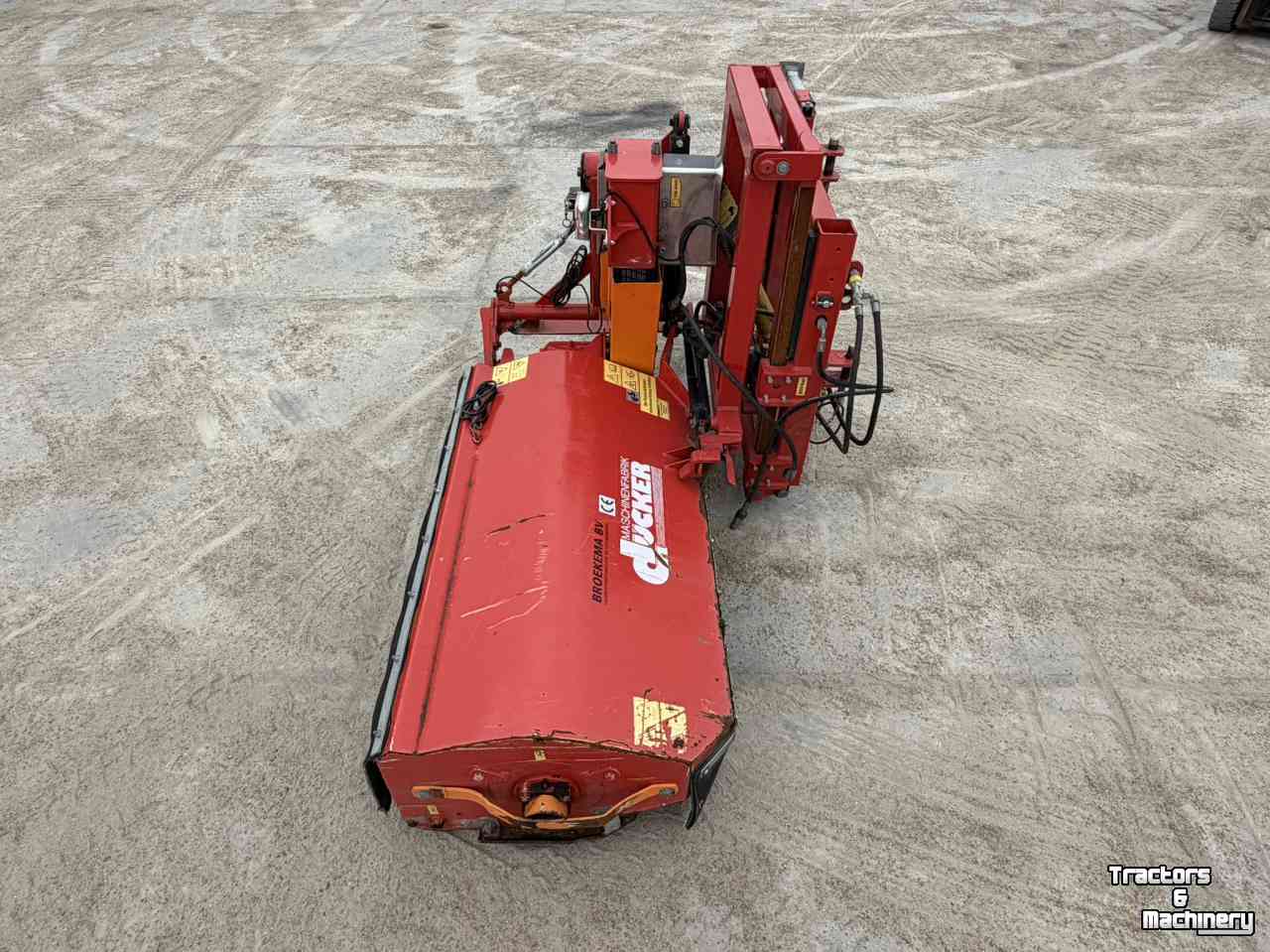 Rotobroyeur Ducker USM 13 Zijklepelmaaier