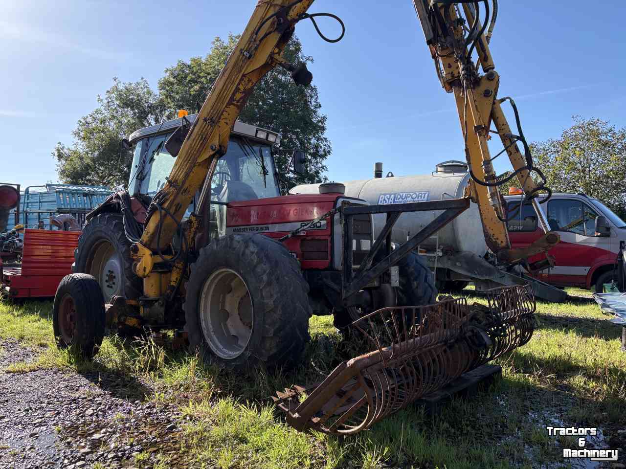Tracteur Massey Ferguson Mf 6180