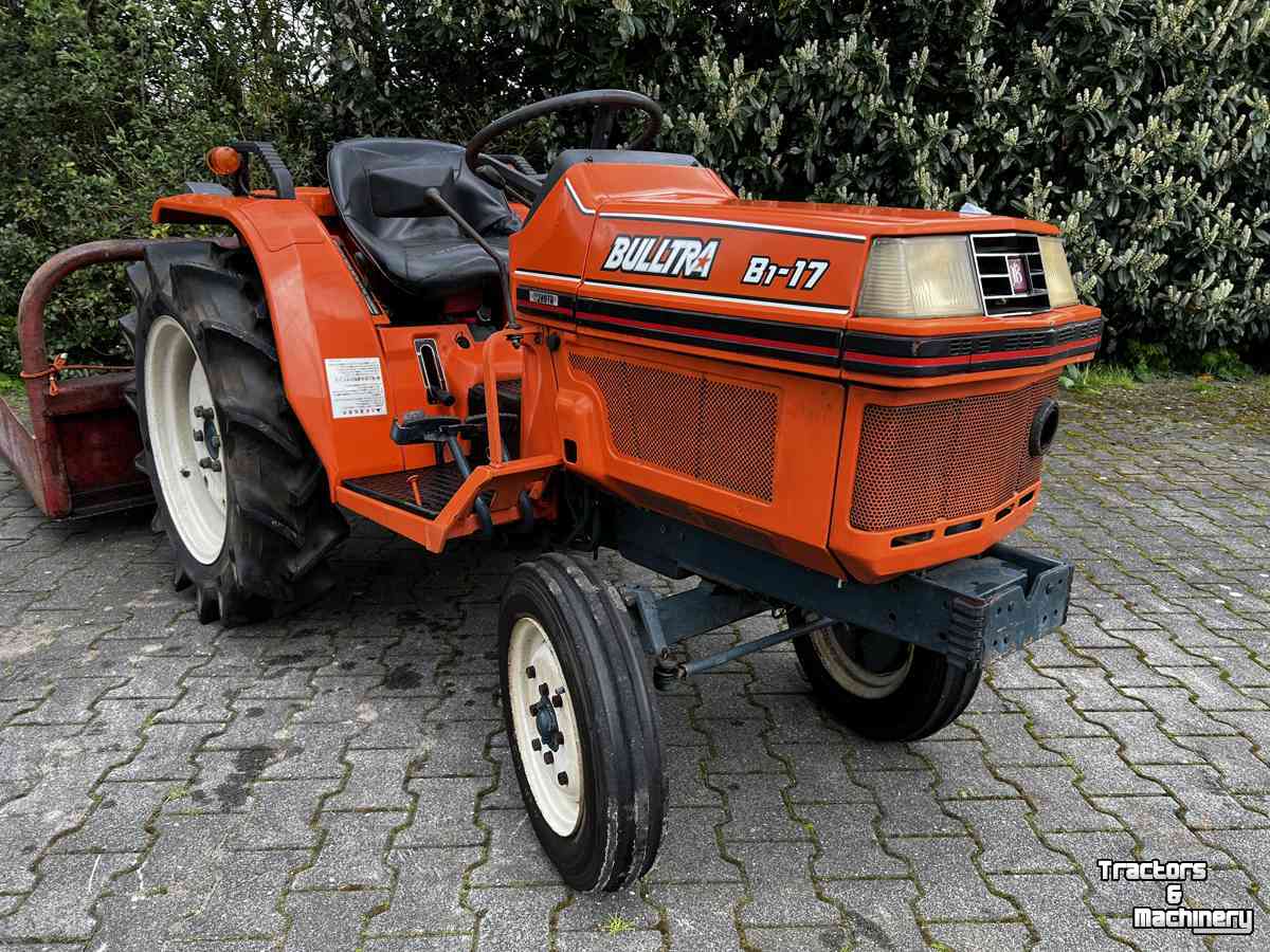 Tracteur pour horticulture Kubota Bulltra 1-17 + transportbak
