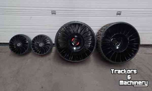 Roues, Pneus, Jantes, Barillets Jumelage Michelin X-Tweel-Turf Airless Radial Tire 26-12N12 + 13x6.5N6