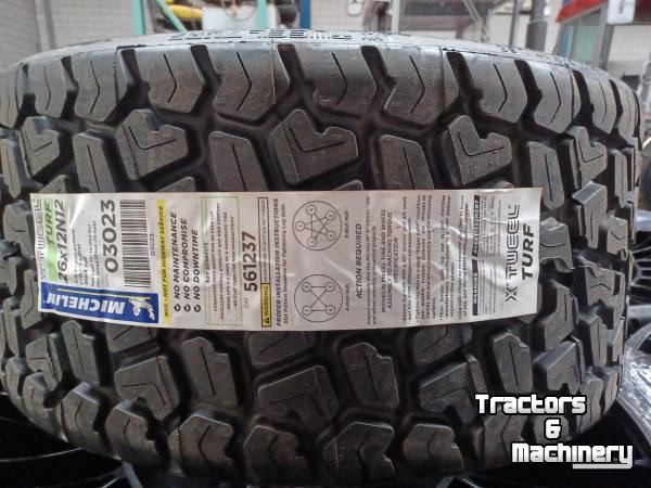 Roues, Pneus, Jantes, Barillets Jumelage Michelin x tweel -turf