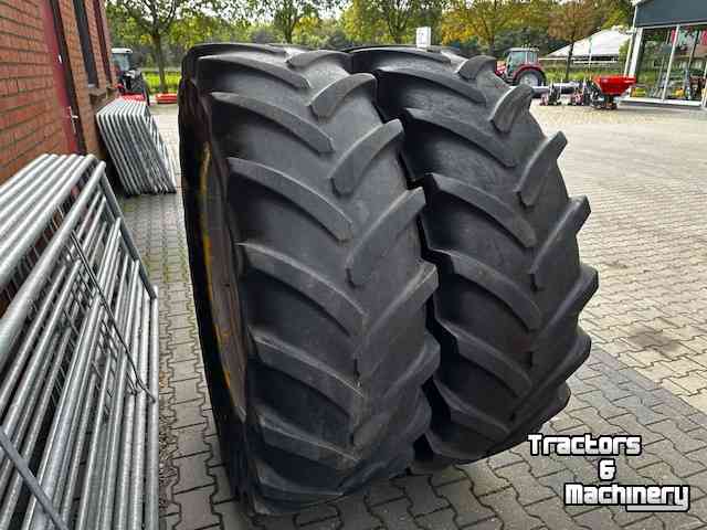 Roues, Pneus, Jantes, Barillets Jumelage Michelin 540/65x38 Dubbellucht set 5-ster