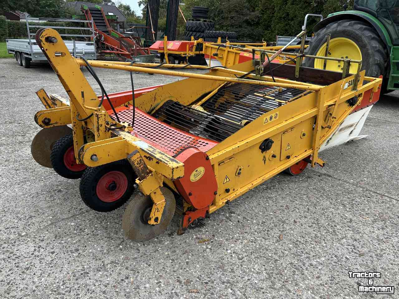 Arracheuse d‘oignons Samon Samon uienrooier en klapper 1.50m