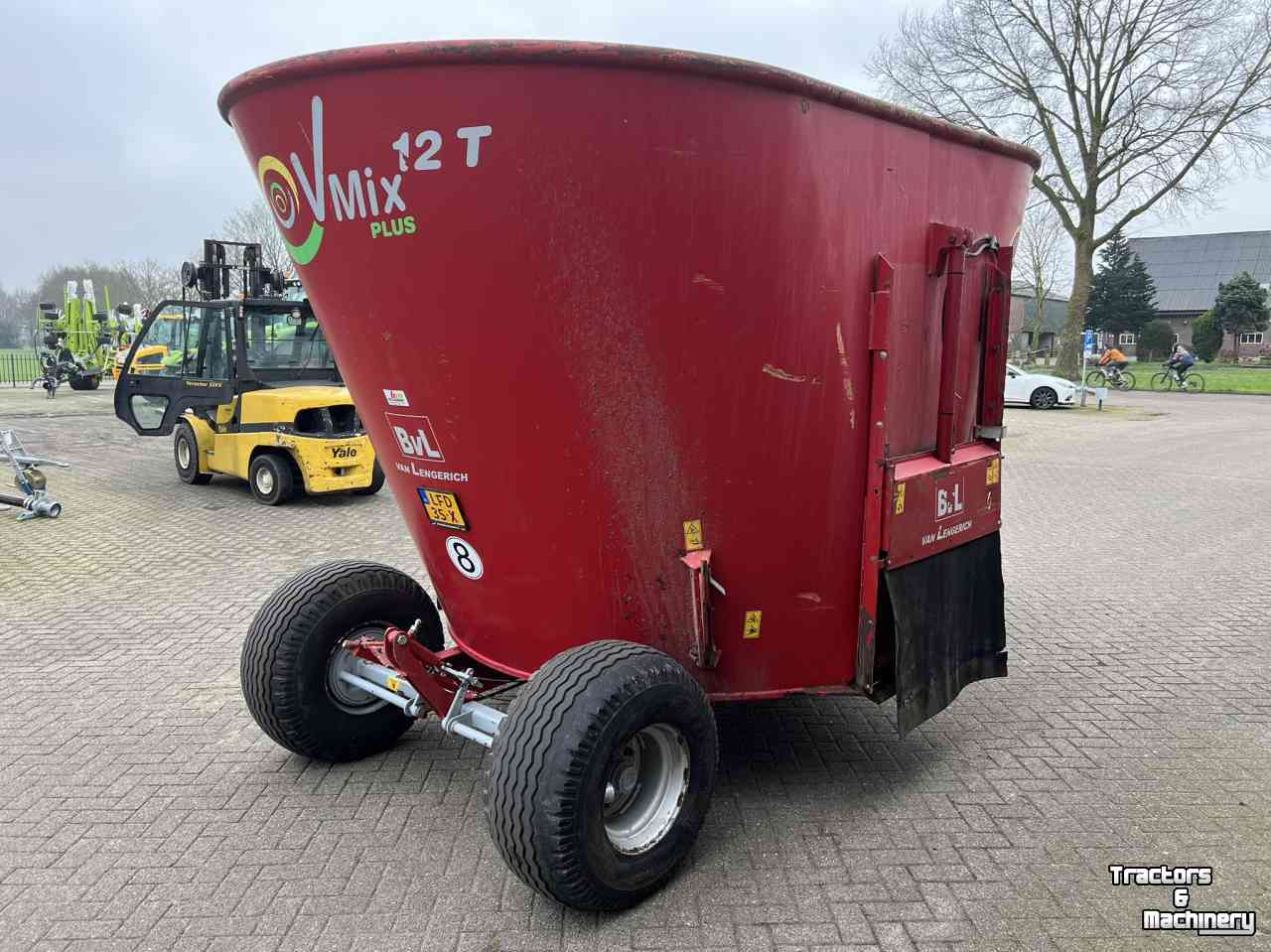 Mélangeuse Verticale Van Lengerich V-Mix 12 T voermengwagen