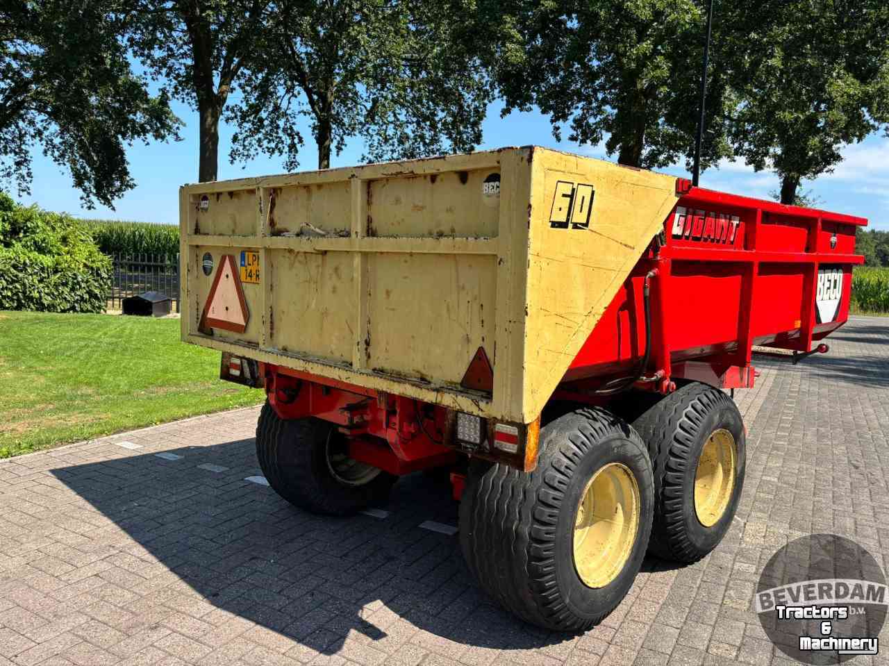 Tombereau / Benne TP Beco Gigant