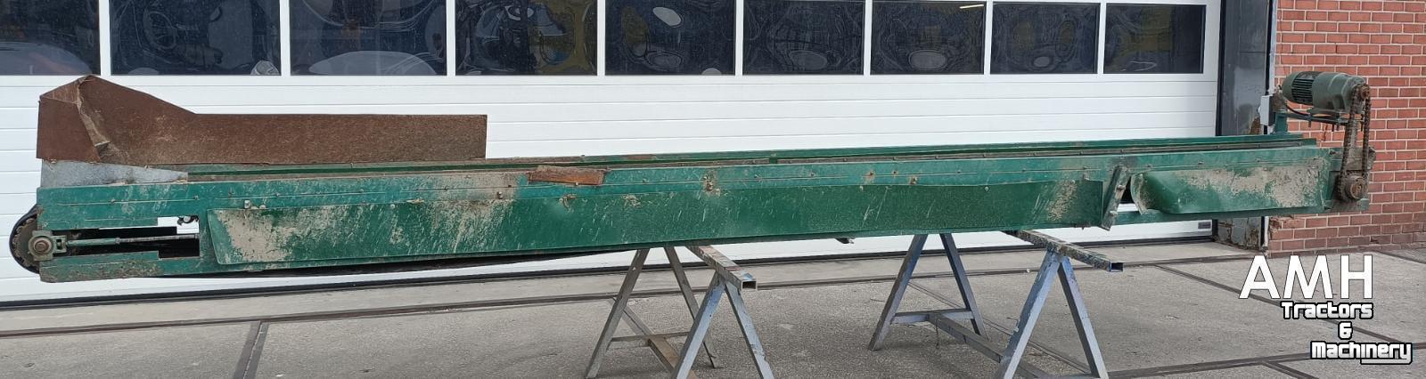 Convoyeur élévateur Overveld Opvoerband 6000X400 OPVOERBAND ELEVATORBAND ELEVATOR BELT FÖRDERBAND STEIGBAND
