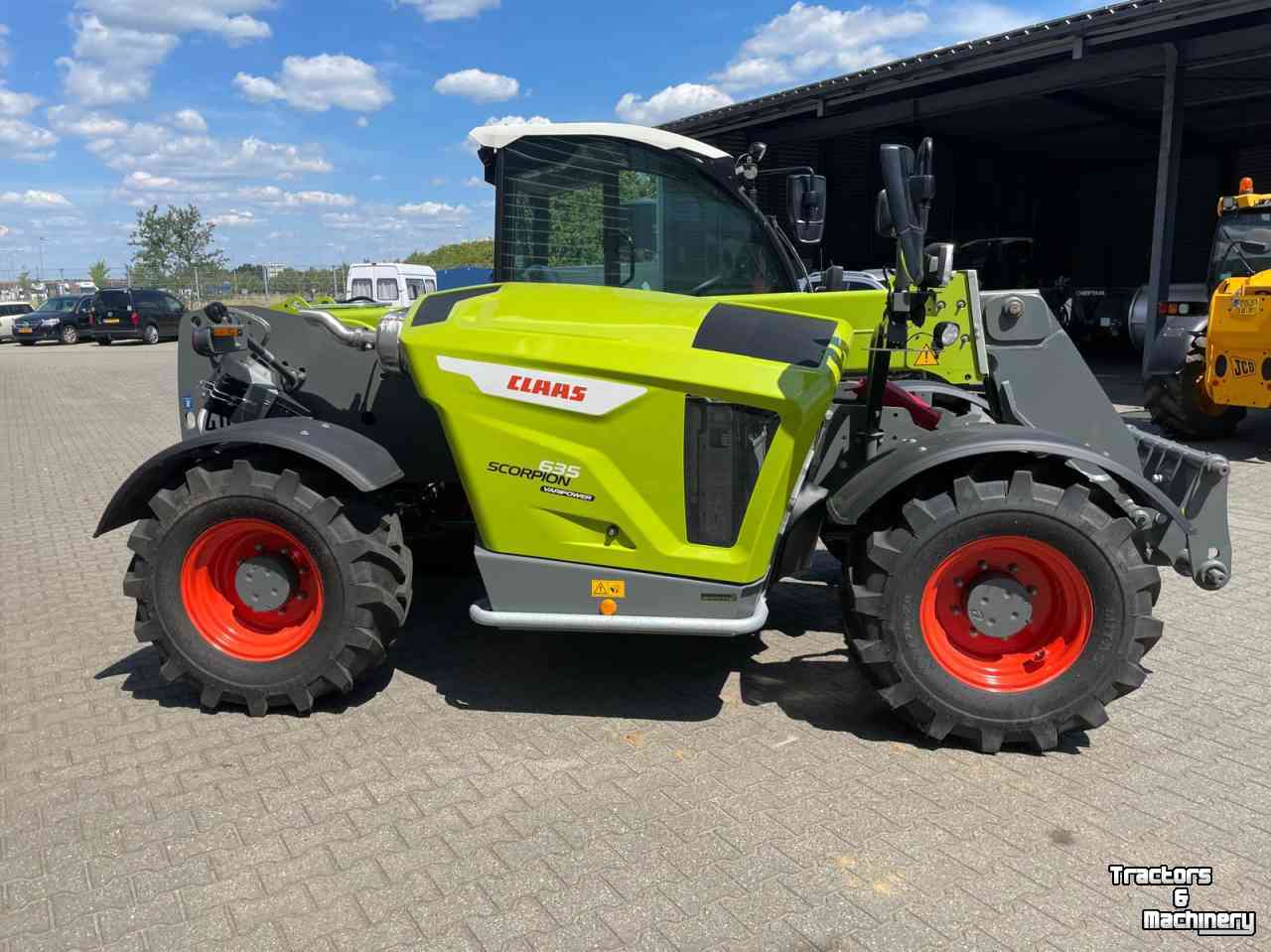 Chargeur Télescopique Claas Scorpion 635 verreiker