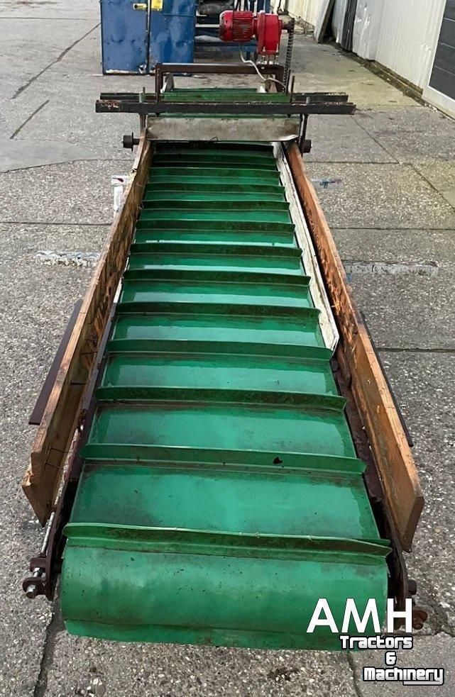 Convoyeur élévateur  Opvoerband 4850X600 OPVOERBAND ELEVATORBAND ELEVATOR BELT FÖRDERBAND STEIGBAND