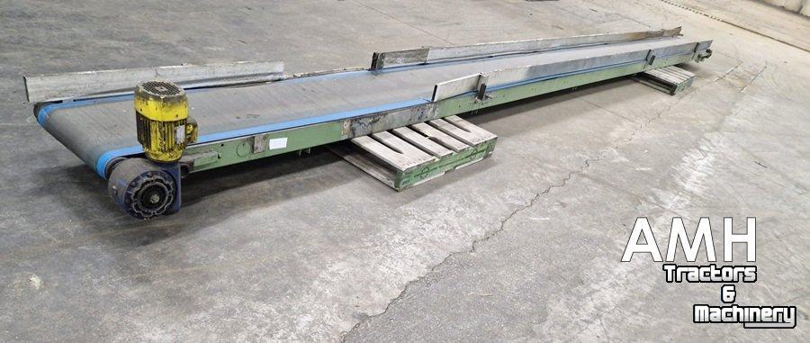 Convoyeur  8640X485 TRANSPORTBAND VLAKKE BAND FLAT BELT CONVEYOR BELT FLACHBAND FÖRDERBAND