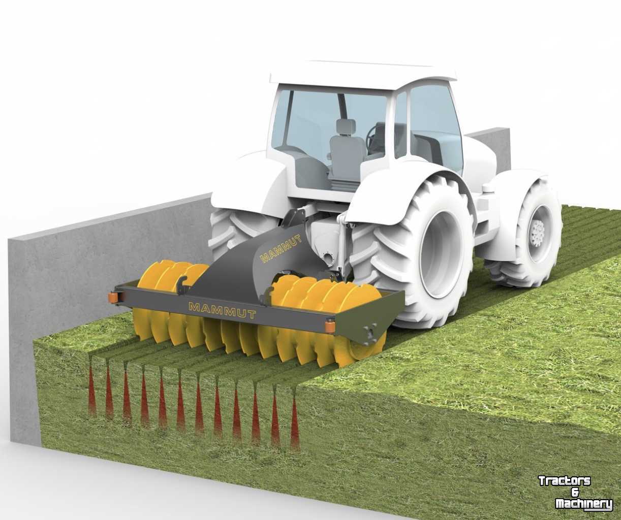 Rouleau packer de silage Mammut Kuilverdichtingswals