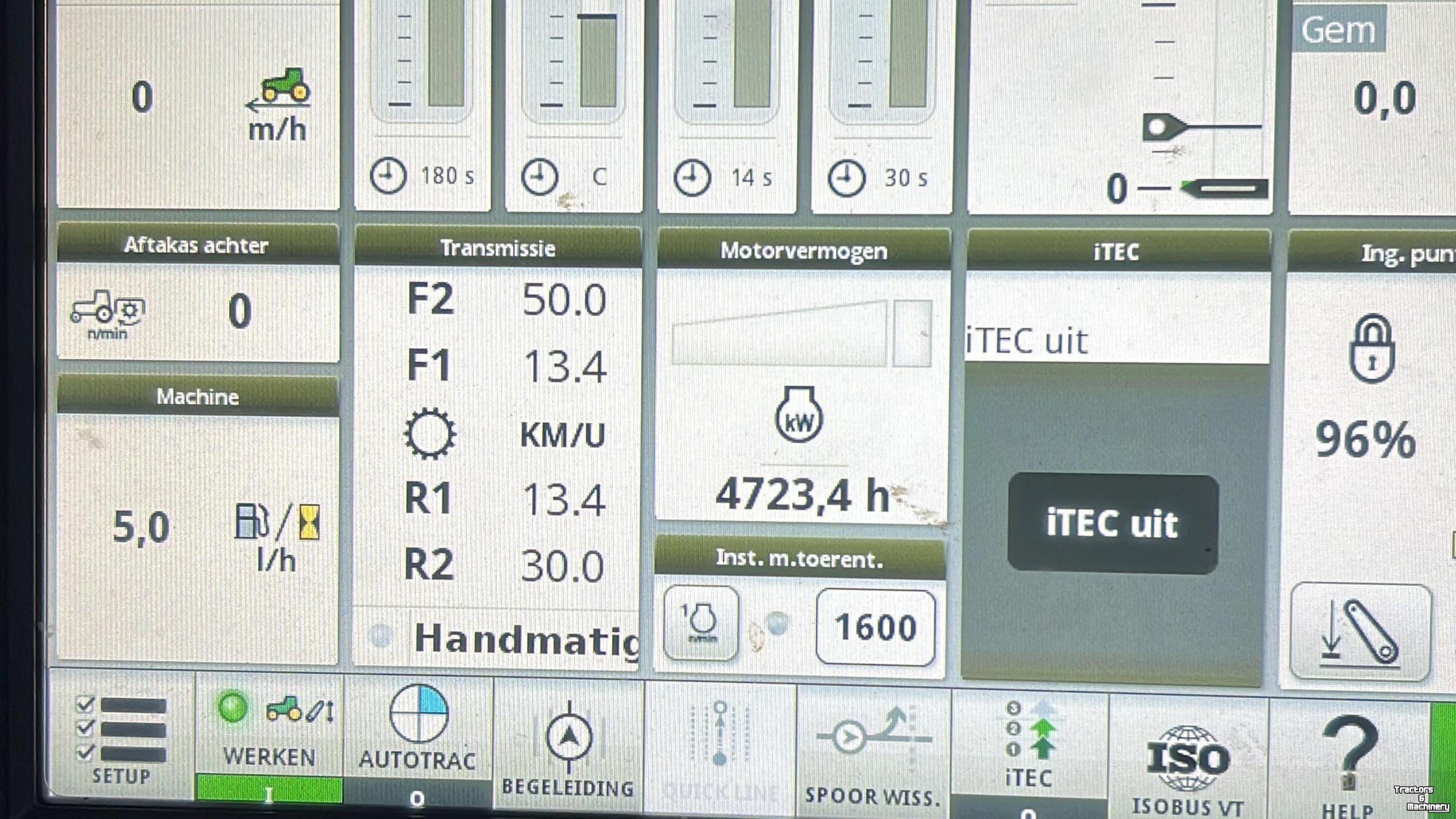 Tracteur John Deere 6215R