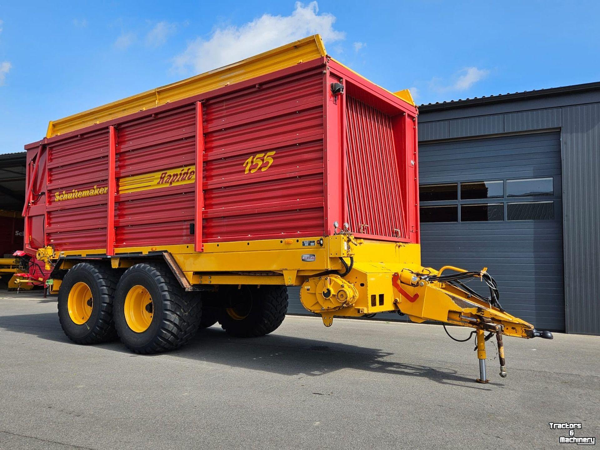 Benne d‘ensilage Schuitemaker Rapide 155