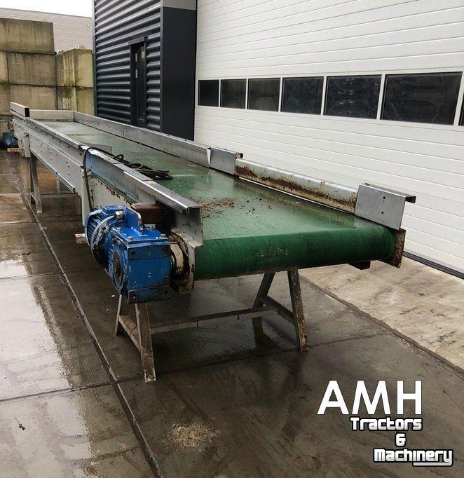 Convoyeur  8000X900 TRANSPORTBAND VLAKKE BAND FLAT BELT CONVEYOR BELT FLACHBAND FÖRDERBAND