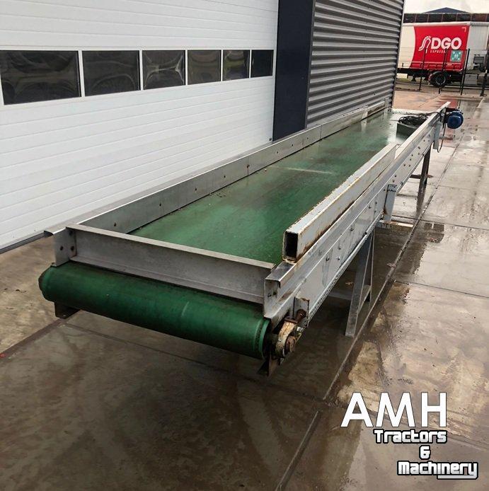 Convoyeur  8000X900 TRANSPORTBAND VLAKKE BAND FLAT BELT CONVEYOR BELT FLACHBAND FÖRDERBAND