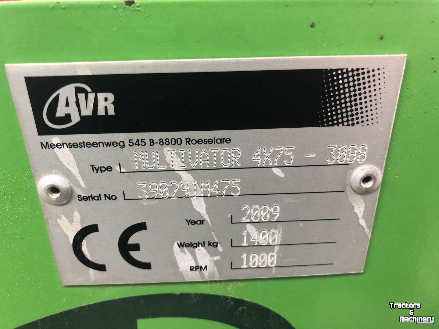 Fraise rotative AVR Multivator