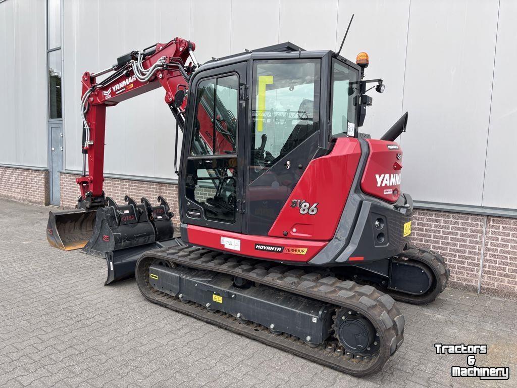 Mini pelleteuse Yanmar SV86-7-2PB