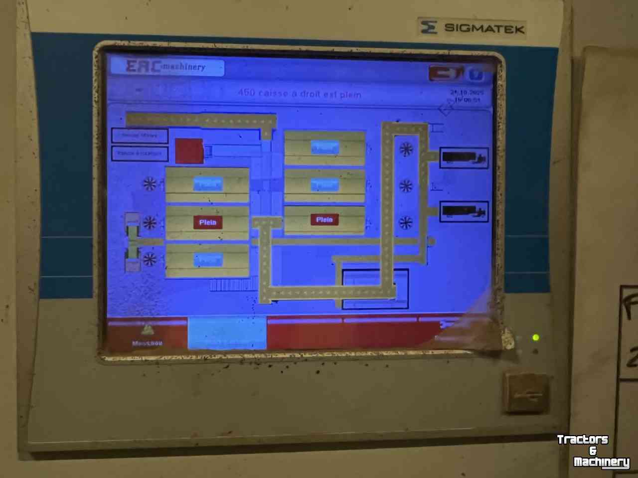 Stockage en bunker ERC Ontvangststation, bunkers