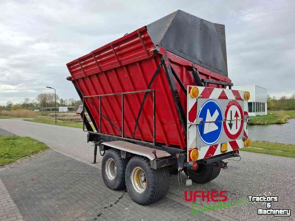 Remorque à copeaux de bois  Hoogkipper High tipper