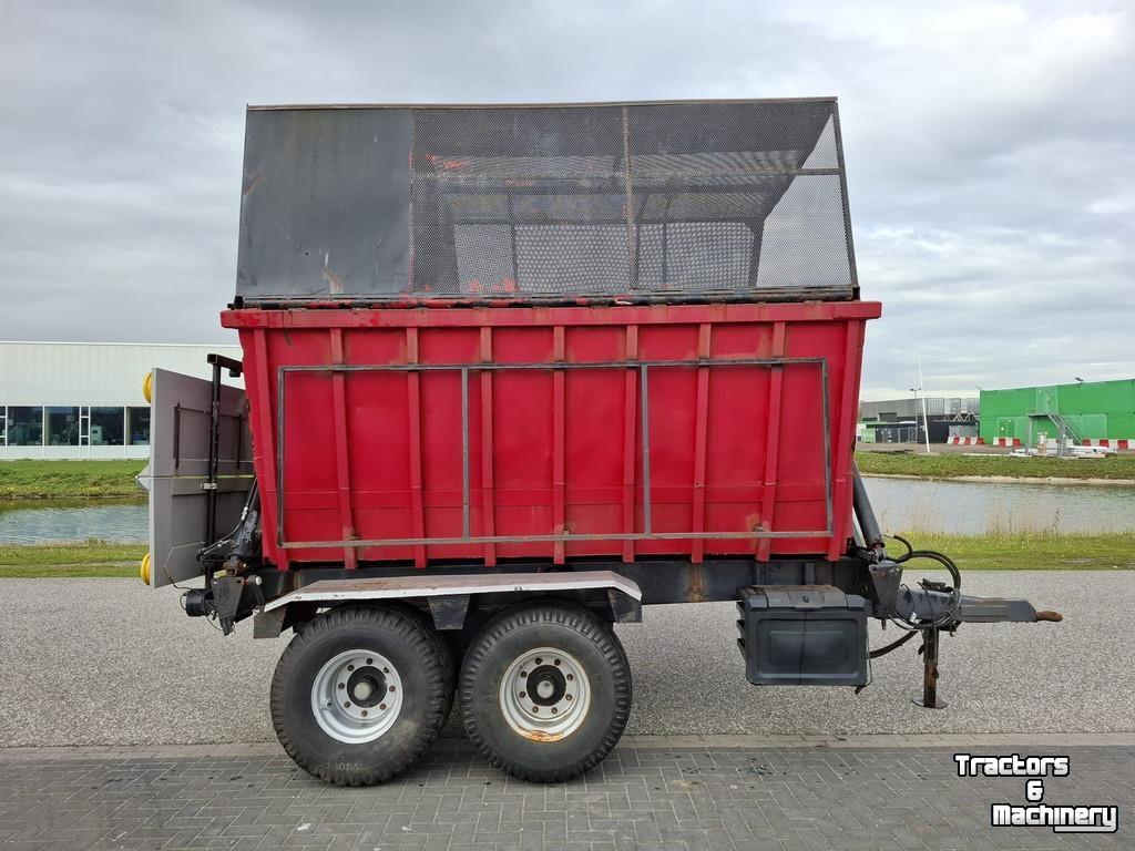 Remorque à copeaux de bois  Hoogkipper  High tipper