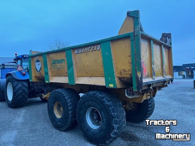 Benne agricole Beco Gigant 240 Gronddumper
