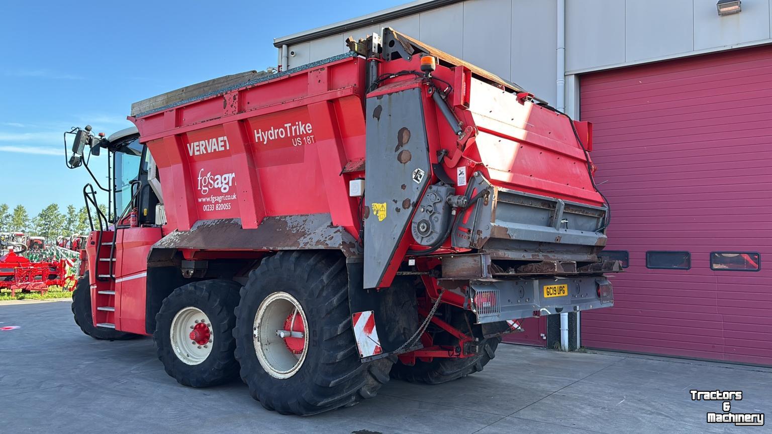 Tonneau de lisier Vervaet Hydro Trike XL US Universal Spreader