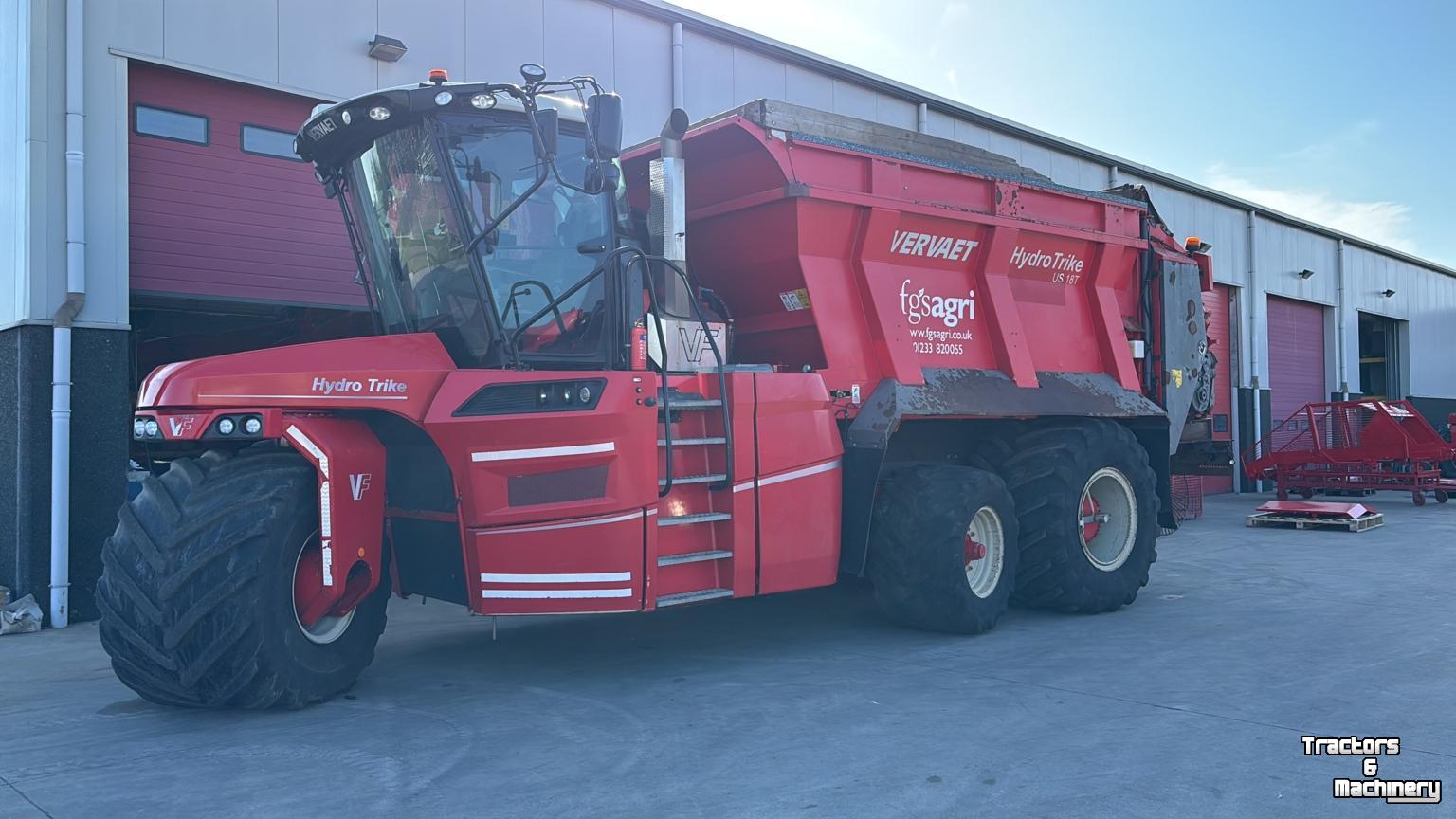 Tonneau de lisier Vervaet Hydro Trike XL US Universal Spreader