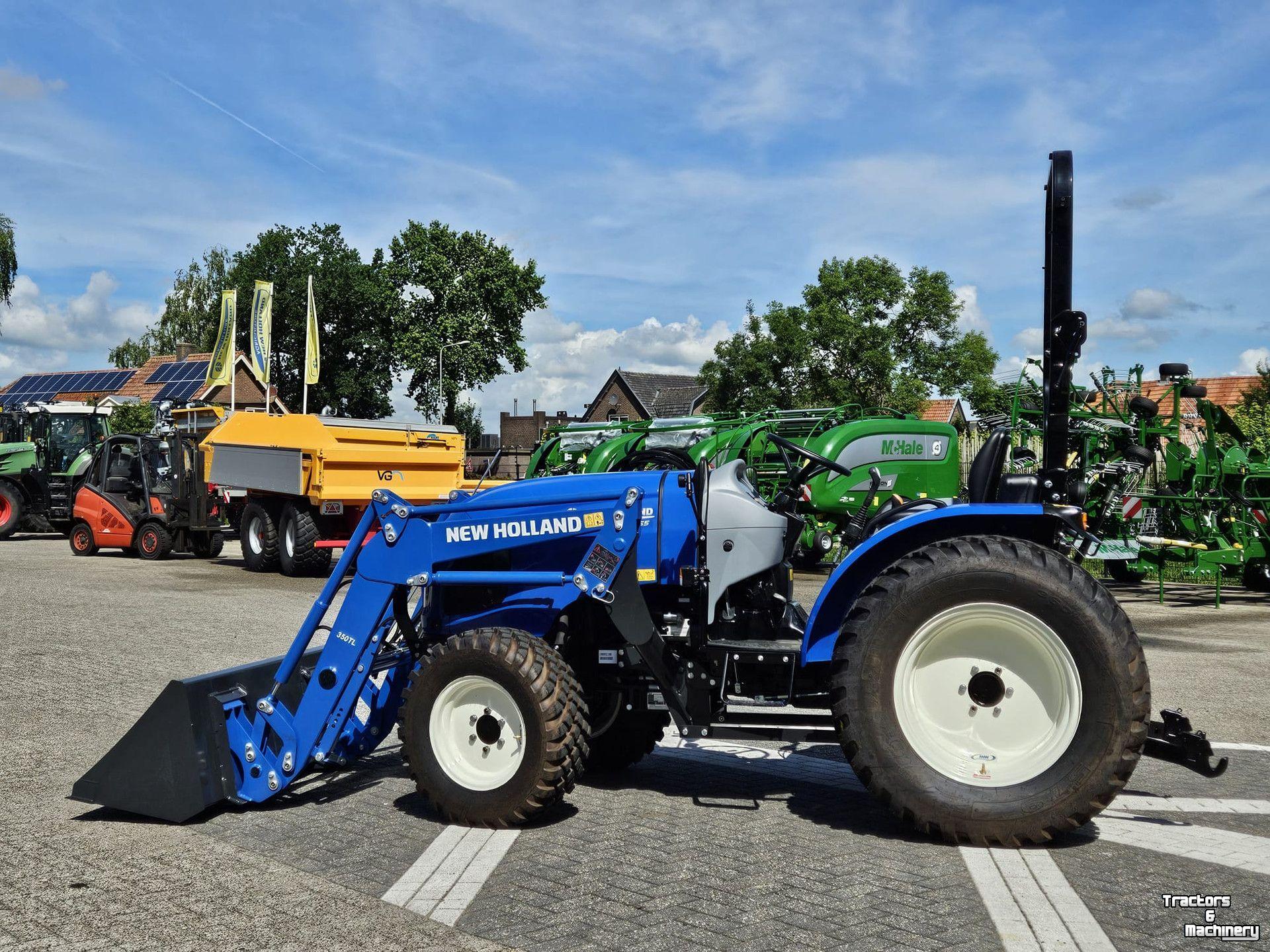 Tracteur pour vignes et vergers New Holland Boomer 55 HST met voorlader