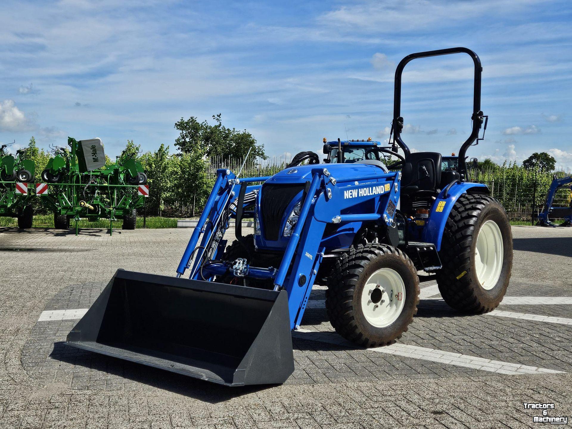 Tracteur pour vignes et vergers New Holland Boomer 55 HST met voorlader