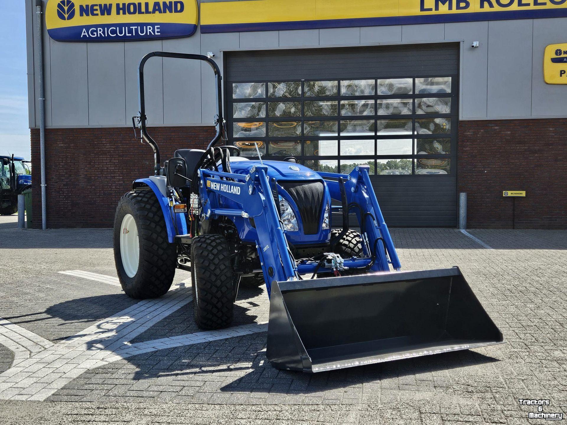 Tracteur pour vignes et vergers New Holland Boomer 55 HST met voorlader