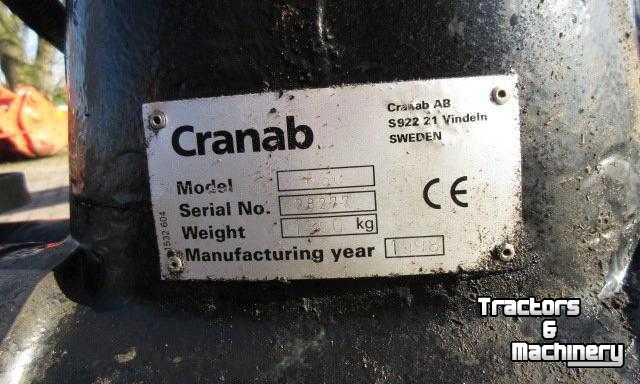 Pince à bois Cranab 650 XL Kraan