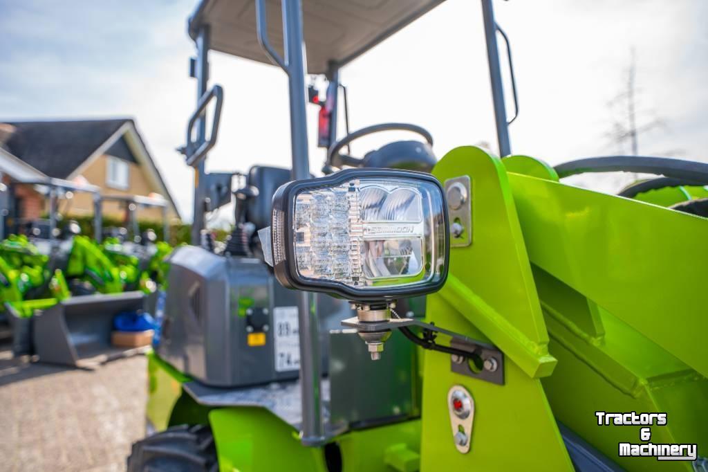 Chargeuse sur pneus E-Kraft E1000 Elektrische Minishovel wiellader