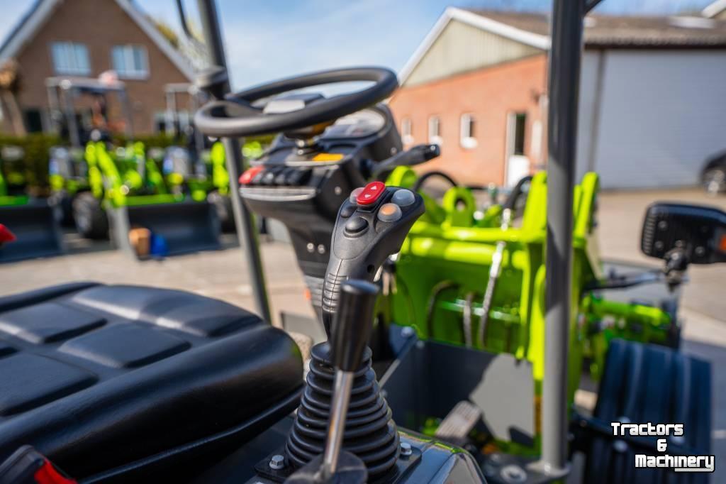 Chargeuse sur pneus E-Kraft E1000 Elektrische Minishovel wiellader