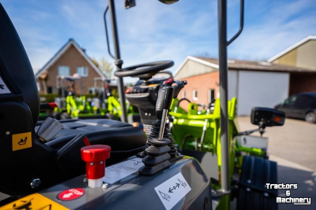 Chargeuse sur pneus E-Kraft E1000 Elektrische Minishovel wiellader