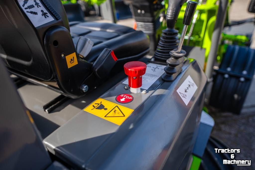Chargeuse sur pneus E-Kraft E1000 Elektrische Minishovel wiellader