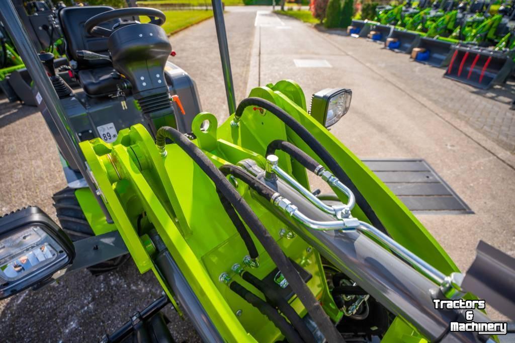 Chargeuse sur pneus E-Kraft E1000 Elektrische Minishovel wiellader