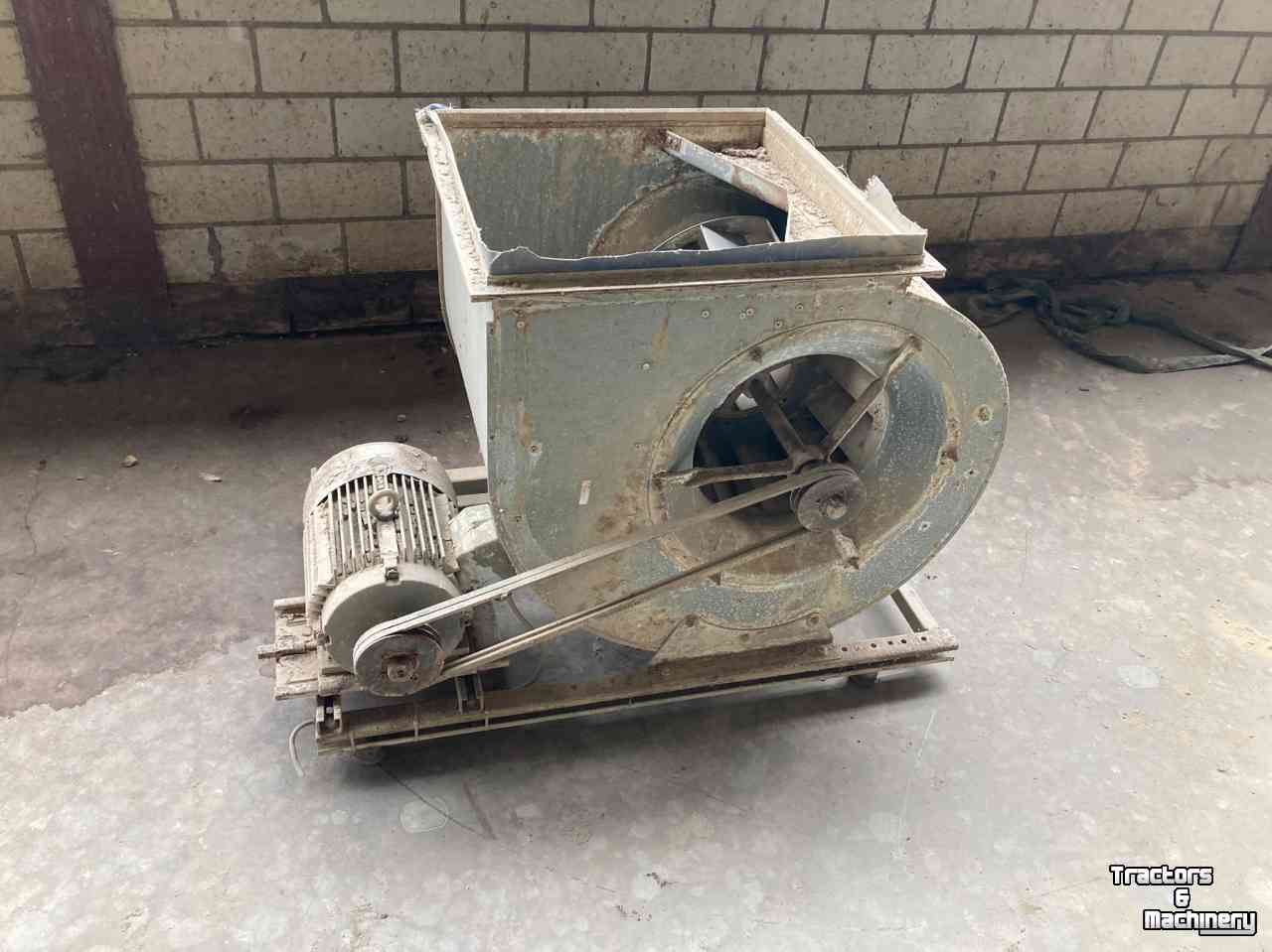 Stockage en bunker  Slakkenhuisventilator