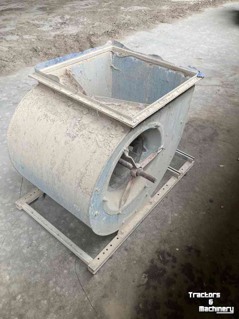 Stockage en bunker  Slakkenhuisventilator