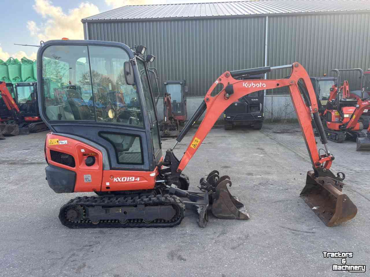 Mini pelleteuse Kubota KX019-4