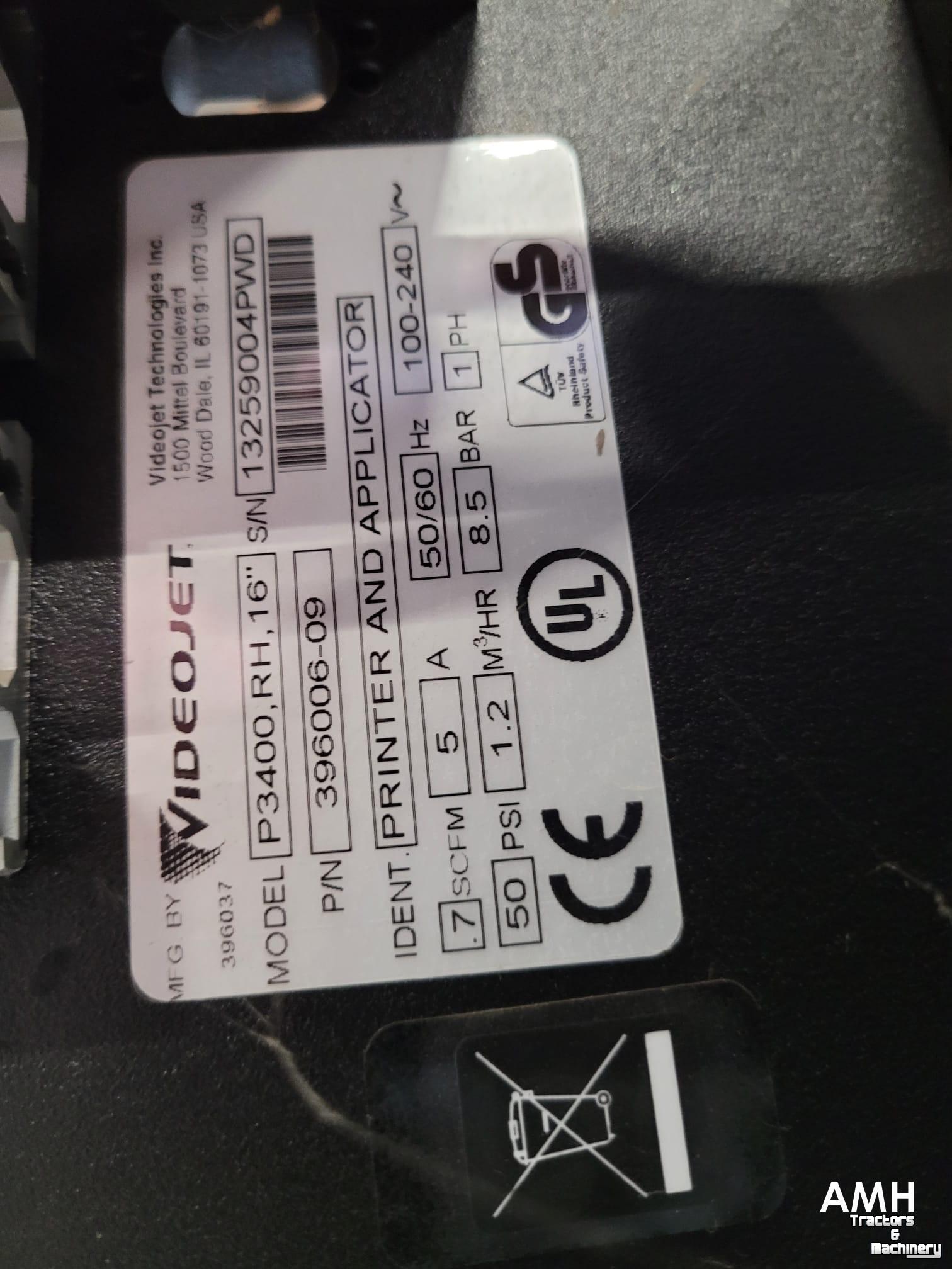 Autres matériel de convoyage et accessoires  P3400. RH 16  Videojet P3400 Large Character Marking (LCM) printer