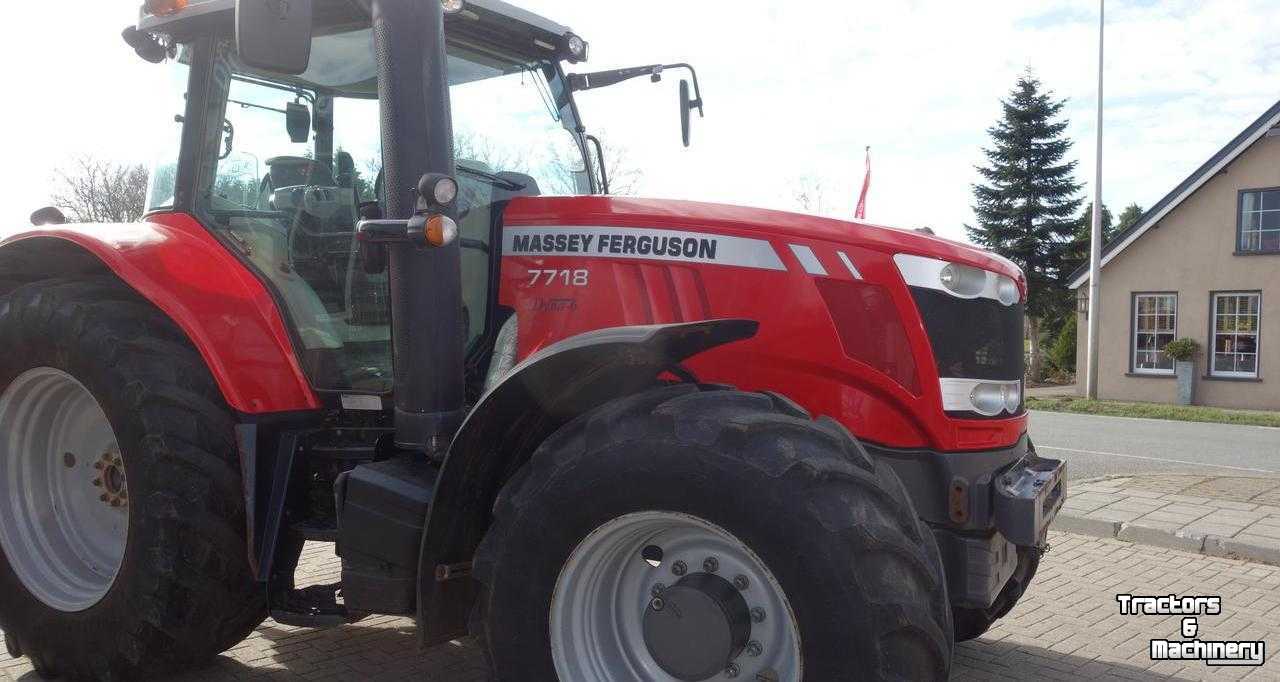 Tracteurs Massey Ferguson 7718 Dyna-6 Tractor Traktor Tracteur