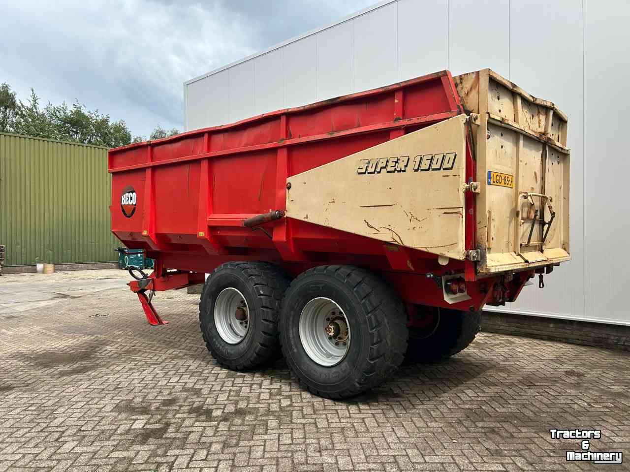 Benne agricole Beco Super 1600