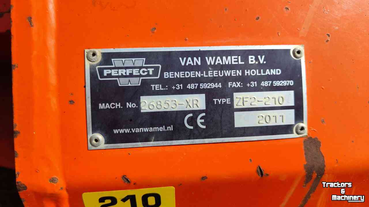 Rotobroyeur Perfect ZF2-210 zijklepelmaaier