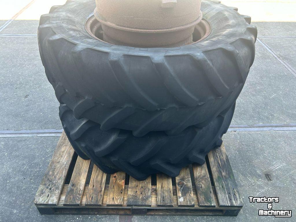 Roues, Pneus, Jantes, Barillets Jumelage Michelin Dubbelwiel passend aan 25 Inch velg+haak